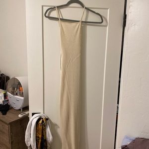Bodycon Backless Maxi Dress
